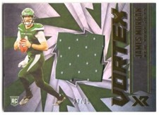 James Morgan 2020 Panini XR Vortex Material JSY #36 MEM #22/25 NY Jets