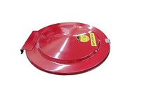 Justrite 26752 Manual Drum Lid with Gasket and Vent for 55 Gallon Drums