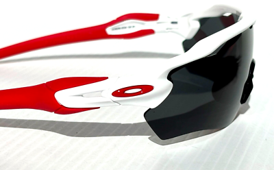 NEW Oakley RADAR EV PATH White Red POLARIZED Galaxy Black Lens