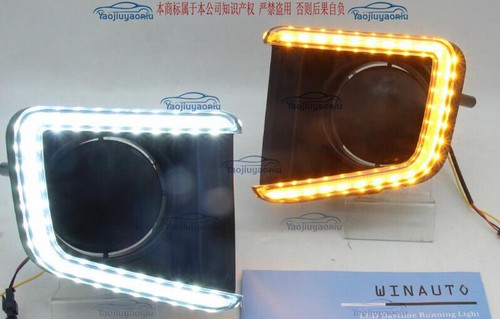 DRL LED Daytime Running Light Driving w/Turn Signal For Toyota Tundra 2014-2021 - Bild 2 von 9