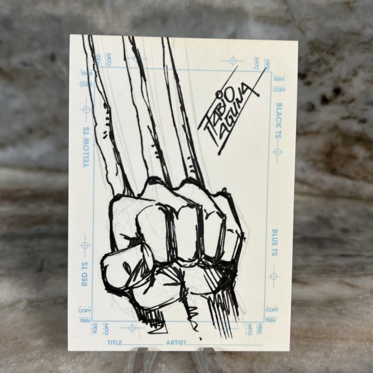 98 Skybox Marvel Creators Collection Wolverine Sketchagraph