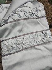 Copripiumino Super King Size e due federe dettagli perline, set lusso,