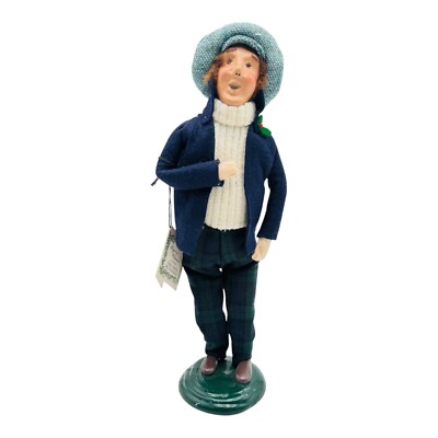 Byers Choice Christmas Caroler Cries Of London Candlestick Maker Figurine NEW