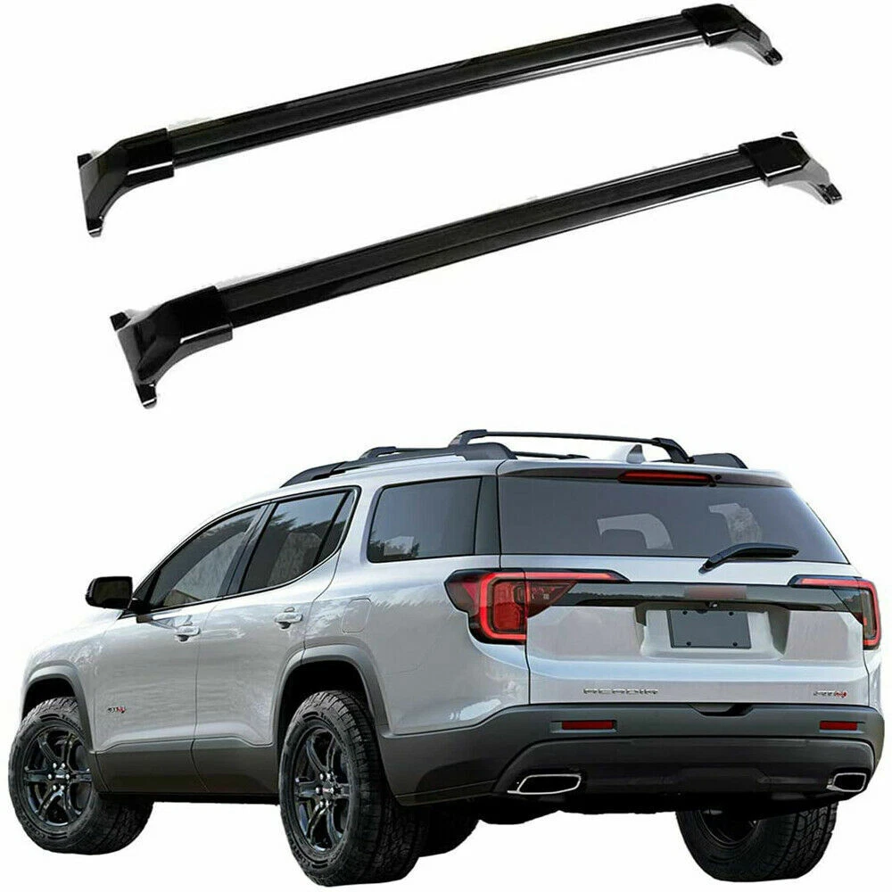 Aluminum Cross Bar Fits for GMC Acadia 2017 2023 Canoe Kayak Carrier Rail Racks