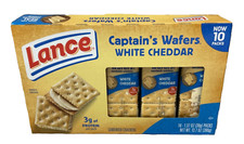 Lance Captain's Wafers White Cheddar Sandwich Crackers 13.7 oz