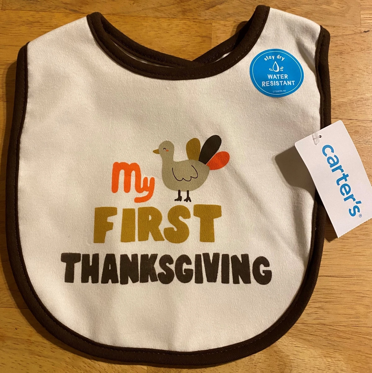 Thanksgiving hotsell baby bib