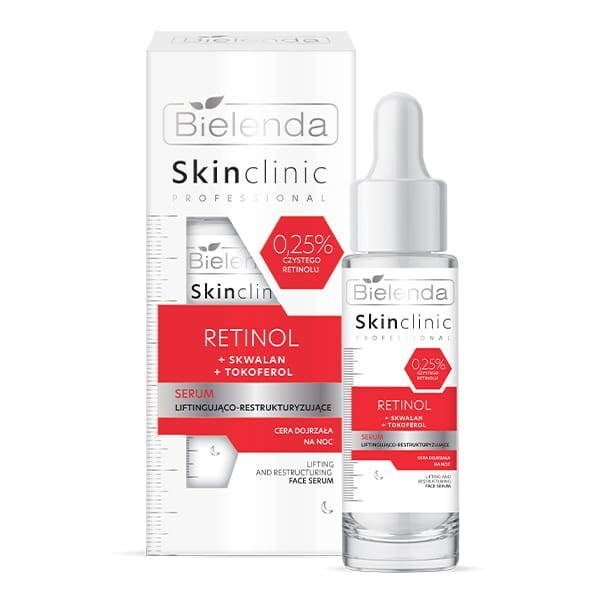 Bielenda Skin Clinic  Retinol Lifting and restructuring night serum,30ml - Image 3
