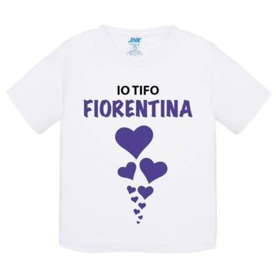 Kinder T-Shirt I tifo la Fiorentina Geschenkidee Shirt Tshirt