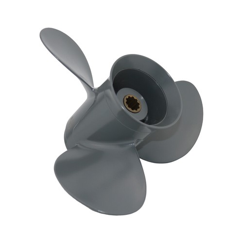 Boat Outboard Propeller 10.25x11 For Honda 4 Stroke 25-30HP 10 Tooth Aluminum - Foto 5 di 7