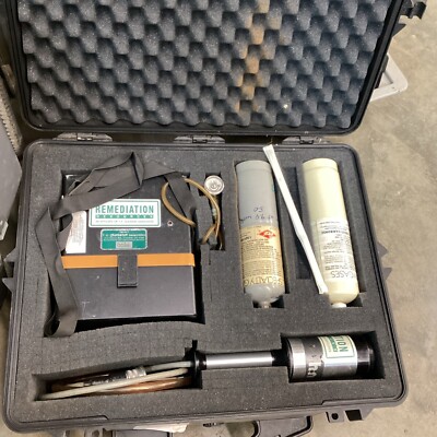 HNU Systems #PI101 Trace Gas  Portable photoionization Analyzer W/case & Cords