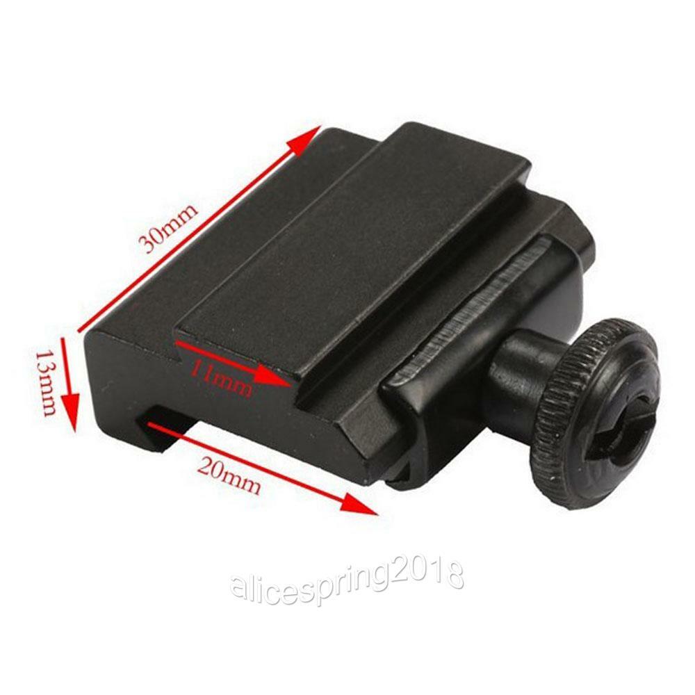 Höhenadapter Für Zielfernrohre - Gekröpfte Montageschiene 125mm