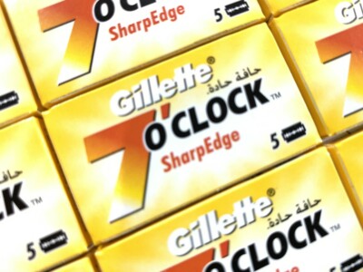 Shaving  Blades for safety razors Razors Double Edge Gillette 7 0'CLOCK Russia D