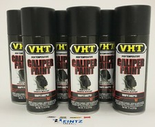 Vht Sp739-6 Pack Satin Black Brake Caliper Paint - High Heat - 11 Oz Aerosol