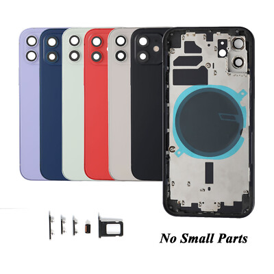 For Apple iPhone 12 6.1in Back Glass Housing Replacement | Rear