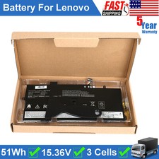 L18M4P72 L18C4P71 Battery For Lenovo ThinkPad X1 Carbon 7th 8th Gen 5B10W13930