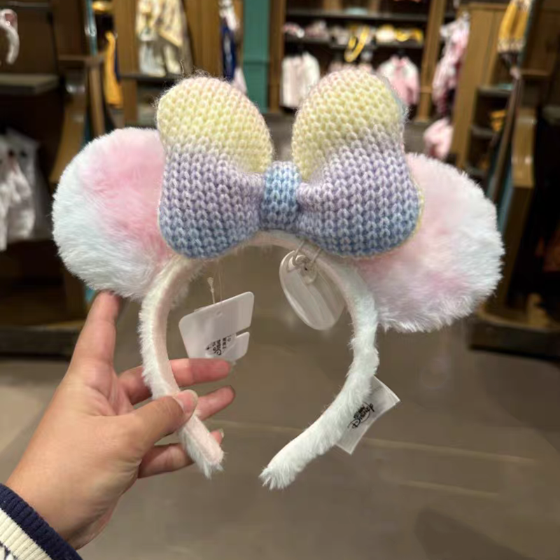 Genuine Disney ears. Excellent condition. One size fits all. Authentic Disney Purple Sequined Bow Disneyland Minnie Mouse  main image 4