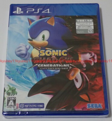 New PS4 Sonic x Shadow Generations Japan PLJM-17387 4974365826079