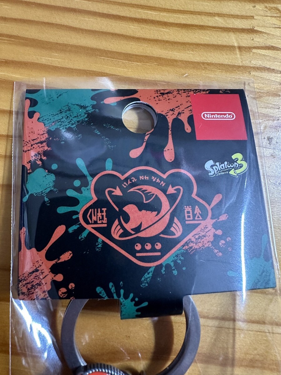 Splatoon 3 SALMON RUN keychain Nintendo TOKYO limited 2023