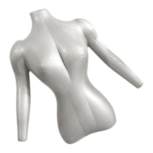  Frauen-Mannequin-Torso Aufblasbare Weibliche Schaufensterpuppe Kleidung Modell - Bild 1 von 12