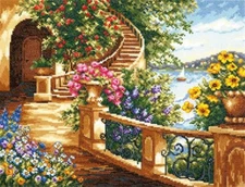 New Magic Needle Cross Stitch Kit On the Cote dAzur 48-04