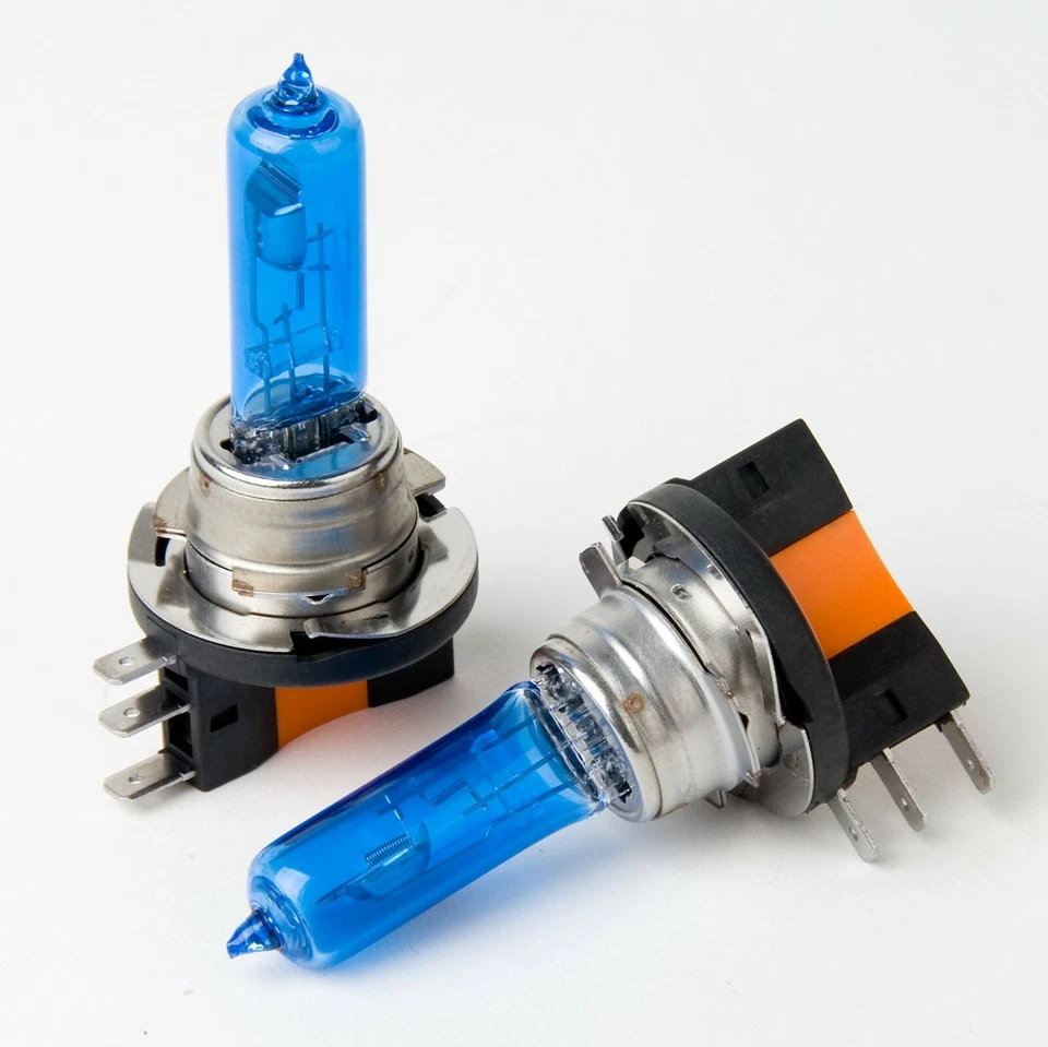 Nokya 7000K White H15 Nok7485 15/55W Two Bulbs Head Light DRL Daytime High Beam - Image 3 of 4