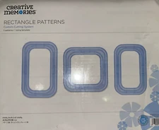 Creative Memories - Rectangle Patterns Custom Cutting System / CCS - New