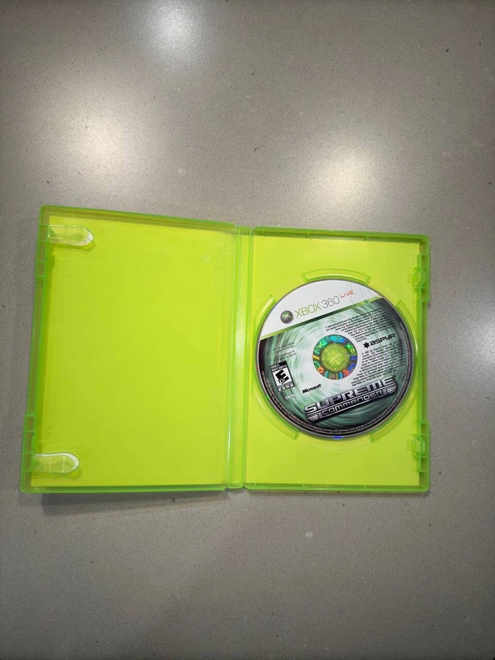 Supreme Commander (Microsoft Xbox 360, 2008) Very Good Condition - Image 2 of 4