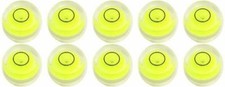 10 x 12mm X 7mm Circular Bubble Spirit Level/Tripod NEW