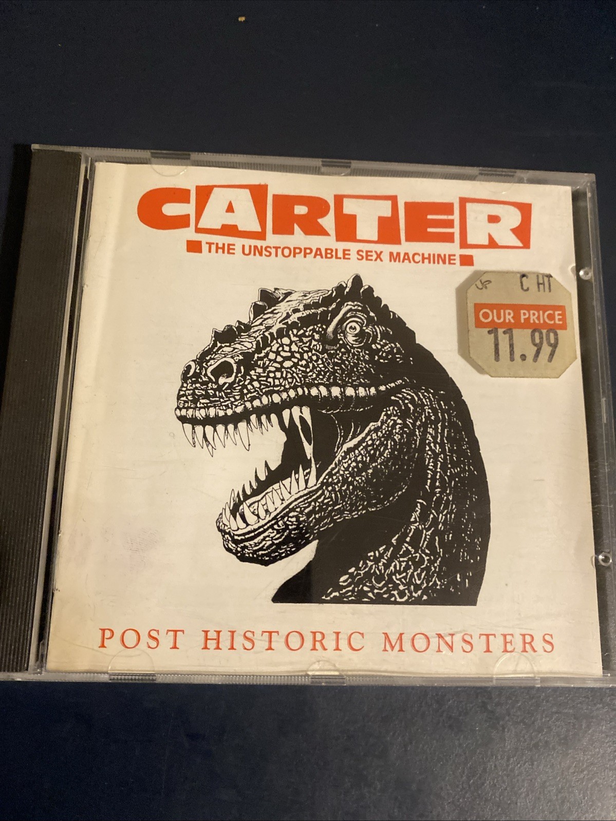 CARTER THE UNSTOPPABLE SEX MACHINE USM - Post Historic Monsters - 1993 CD Album
