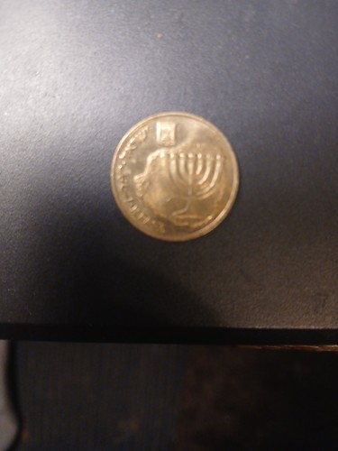 For All U Foreign Coin Collectors I Have A Israel 10 Agorat Coin It Weighs... - Afbeelding 1 van 8