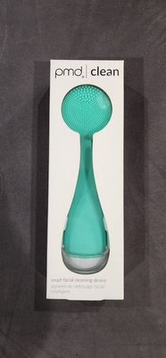 #ad PMD Clean Electric Facial Brush Teal Waterproof Soft Silicone Ergonomic 4 Speeds $49.99