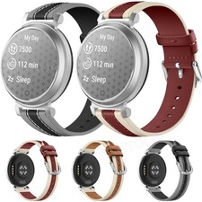 For Garmin Lily 2 Replacement Leather Watch Band Strap Wristband Bracelet Belt