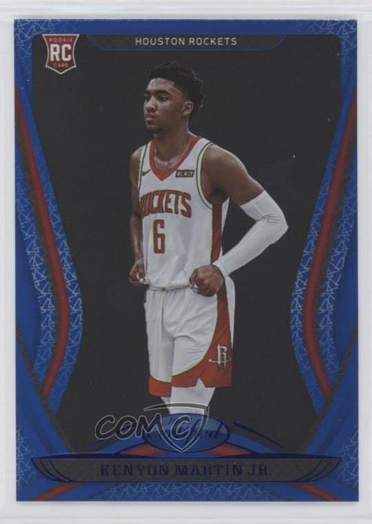 2020-21 Certified Mirror Blue Kenyon Martin Jr #154 0z8y