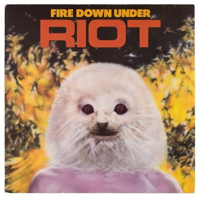 RIOT - Fire Down Under - 1981 France LP