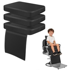 Barber Seat for , 18 x 13 x 7 in 3-Layer Adjustable Children Salon Seat for H...