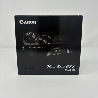 Canon PowerShot G7 X Mark III 20.1 Megapixel Digital Camera IN HAND + FAST SHIP!