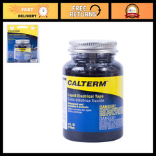 Liquid Electrical Tape - Waterproof, Easy Application, Indoor/Outdoor, 4 Oz Blac