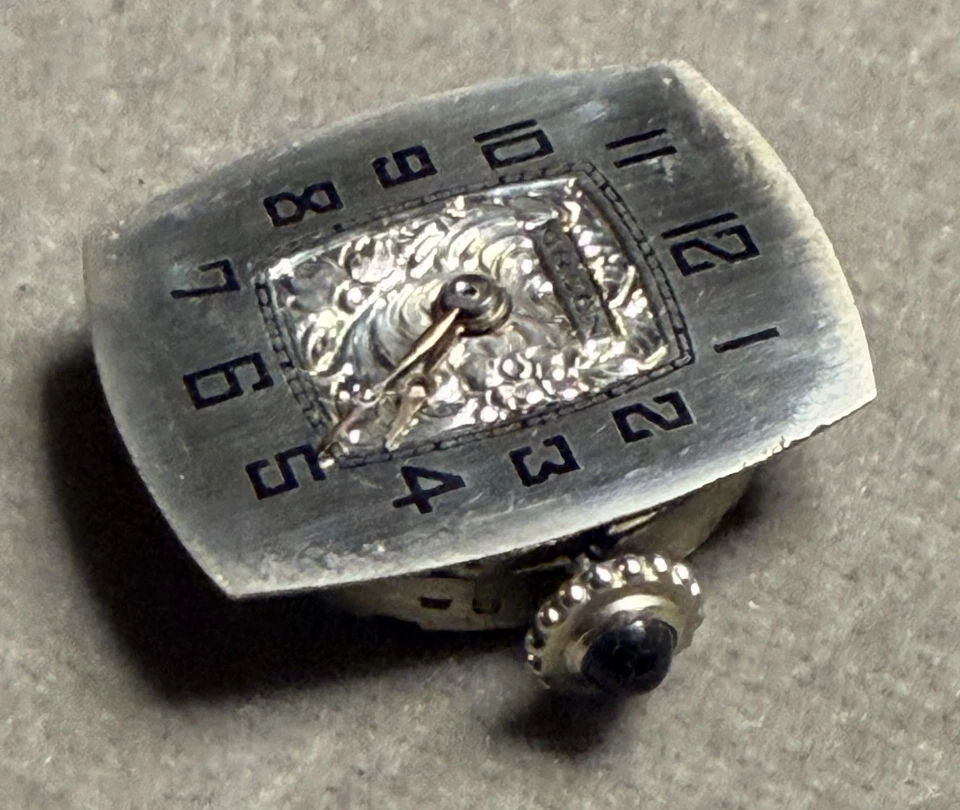 EARLY Vintage GRUEN 17J Reloj Damas Movimiento, Esfera y Corona - Funcionando Foto 4 de 4