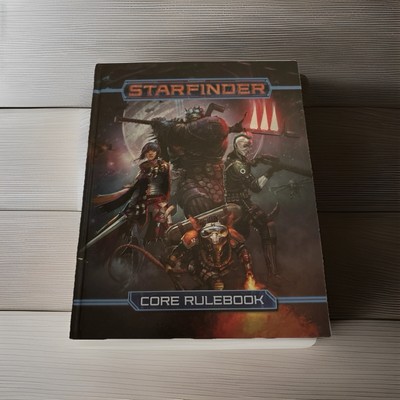 D&D D20 Paizo Starfinder Core Rulebook HC