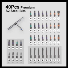 42in1 Magnetic Screwdriver Set, DIY Ratchet Screwdriver Set Multi Bit Magneti&*/