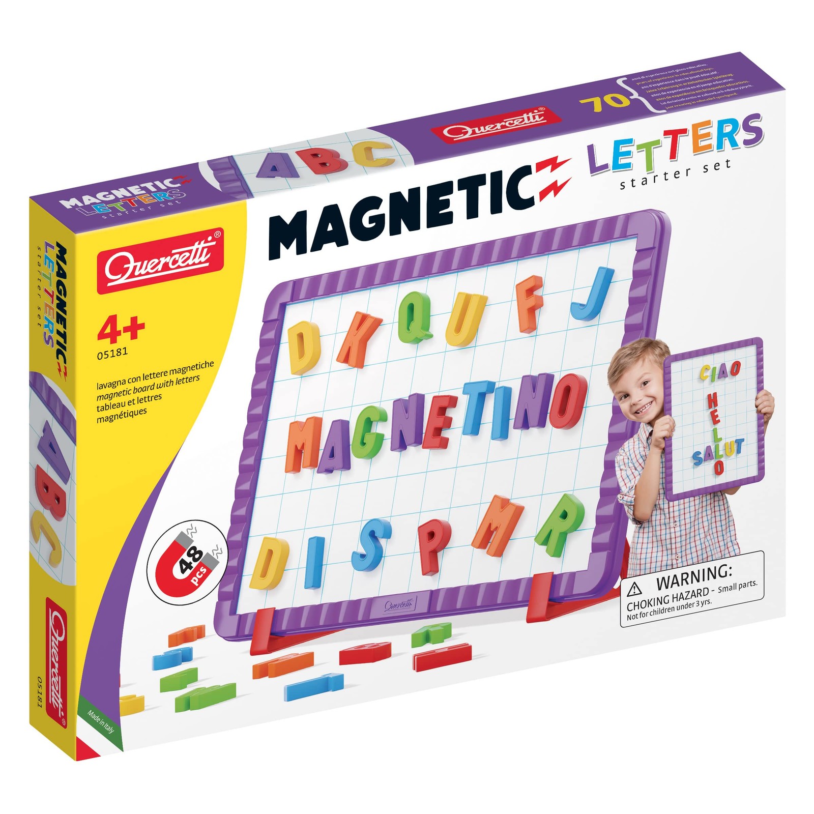 Базовая магнитная доска с буквами Quercetti 5181 Magnetino Letters 6190₽