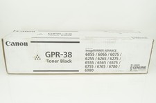 Genuine Canon GPR-38 Black Color Toner Cartridge imageRunner - NEW SEALED