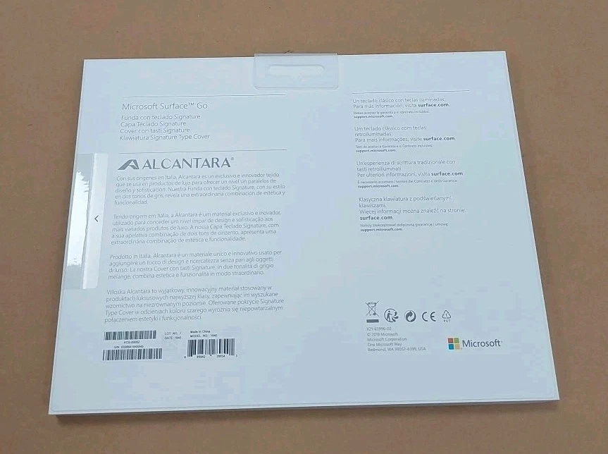 Microsoft Surface GO, Go 1/2/3 Keyboard. Spanish Layout - Image 2 of 2