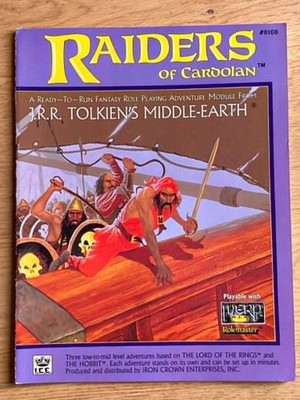 Raiders of Cardolan Ice #8108 MERP Tolkien LOTR 1. Auflage 1988 Rollenspiel