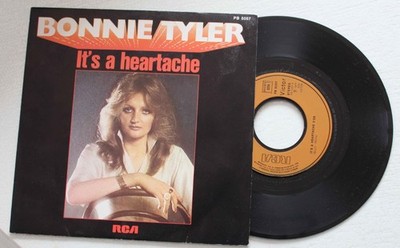 Bonnie Tyler, it's a hearttache / I've got so used to lovin' you, 45 Touren