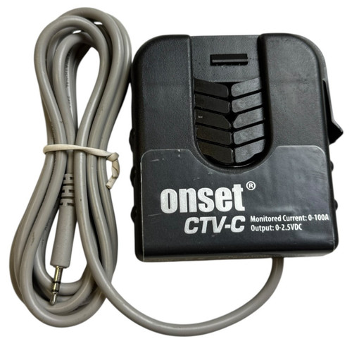 Onset CTV-C Current Transducer Clamp 0-100A 0-2.5VDC Output MADE IN USA