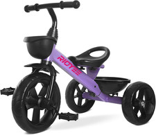 Toddler Tricycle for 1.5 to 5 Years, Tricycle for Ages 2-4 Years, Extra-Wide Rea