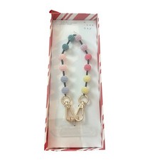 A New Day Wristlet Strap Multicolored Beaded Strap For Phone NEW Sealed