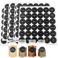 1.4 Inch Waterproof Round Spice Labels Adhesive Stickers