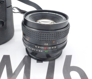 Konica Hexanon AR 50mm F1.8 Prime Lens - AR Mount refm